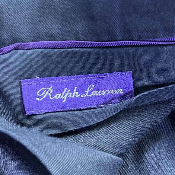 Ralph Lauren Purple Label Pants Mens 34 Gray Wool Dress Flat Front Made Italy - Picture 3 of 15